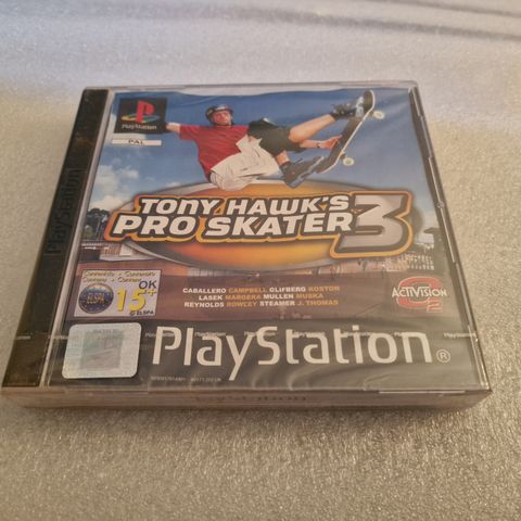 Tony Hawk's Pro Skater 3 Playstation 1 Uåpnet