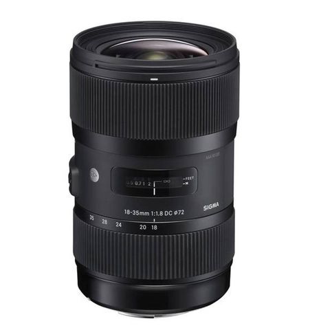 Sigma 18-35mm f/1.8 dc hsm art (til Canon + Blackmagic etc)