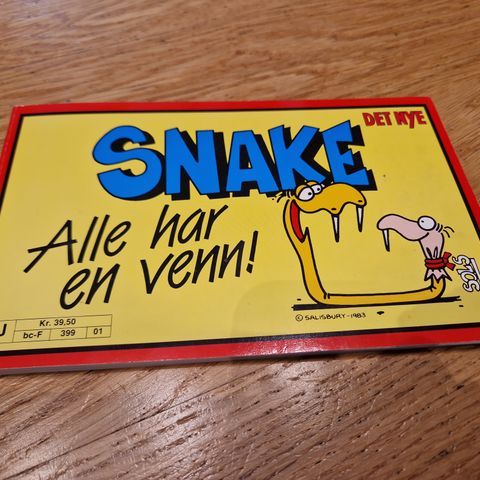 SNAKE, Alle har en venn. SOLS, 1988