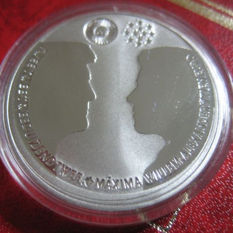 10 Euro  Nederland 2002 sølv unc