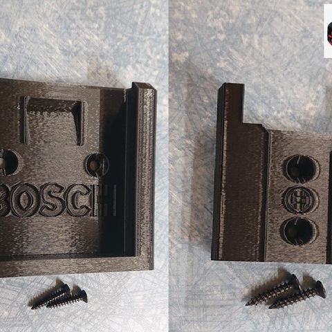 Bosch 18v proff batteriholder, verktøyholder