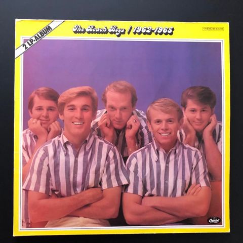 THE BEACH BOYS 1962 - 1965 "Yellow Album" 1978 gatefold 2LP vinyl LP