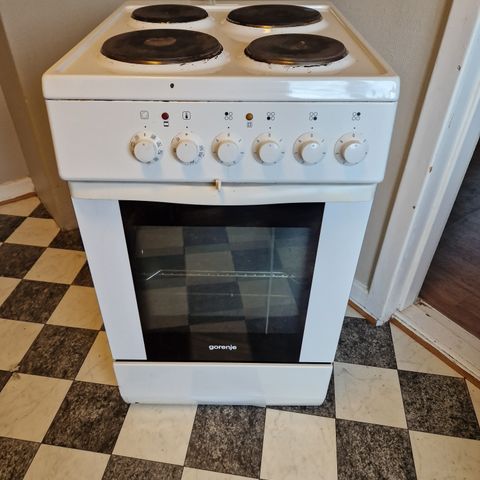 Gorenje 50 cm komfyr