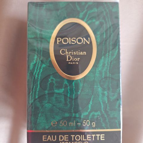 Christian Dior vintage edt, 50 ml, Poison