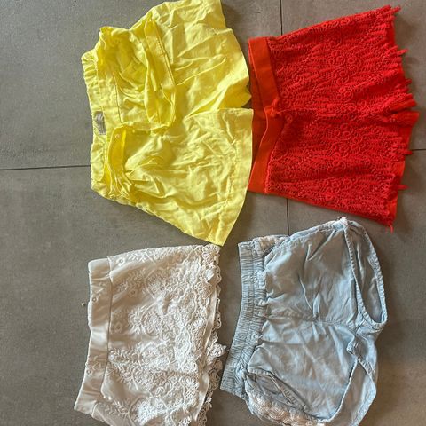 Shorts til jente, str.140 (en str.128)