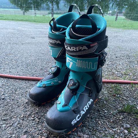 Scarpa F1 Evo str27,5 med ubrukt innerstøvel