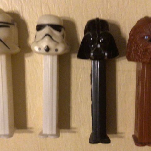 Star Wars Pez dispensere fra 90-tallet