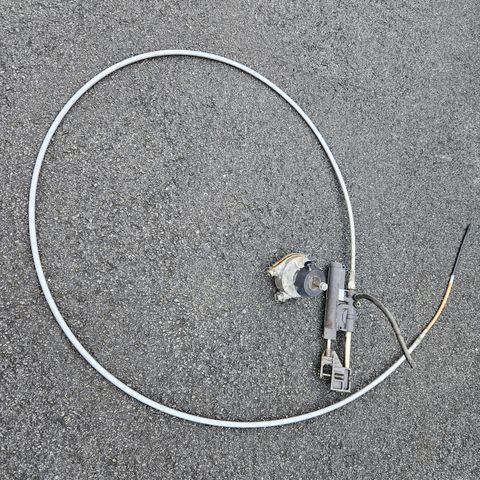 Teleflex kabel med styresnekke og sylinder til OMC