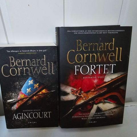 Bernard Cornwell bøker