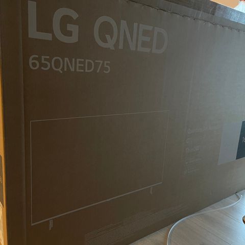 Forpakning Tv LG 65