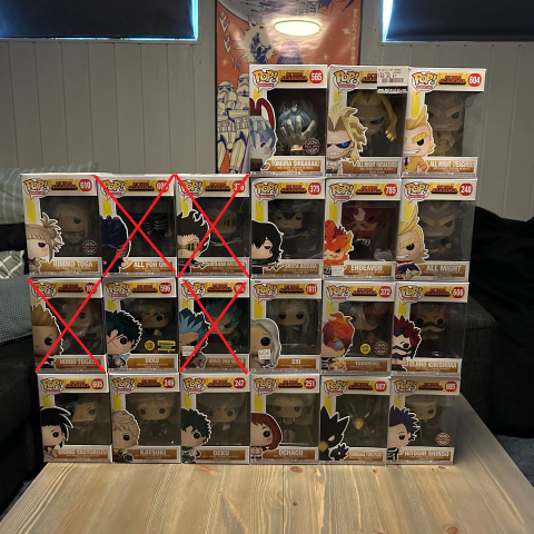 My Hero Academia Funko POP's