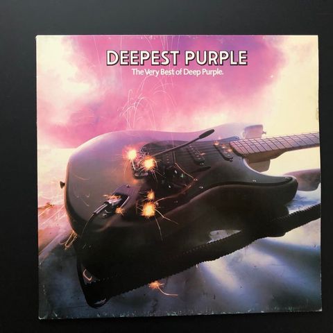 DEEP PURPLE "Deepest Purple.  The Very Best Of"  1980 vinyl LP