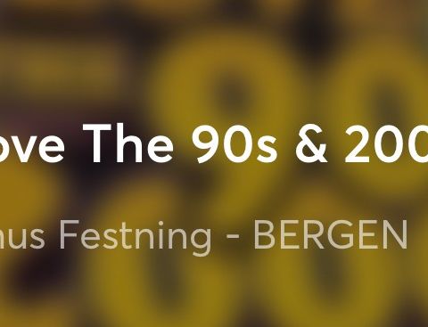 We Love The 90s & 2000s. Bergen. Lørdag 10. august 2024