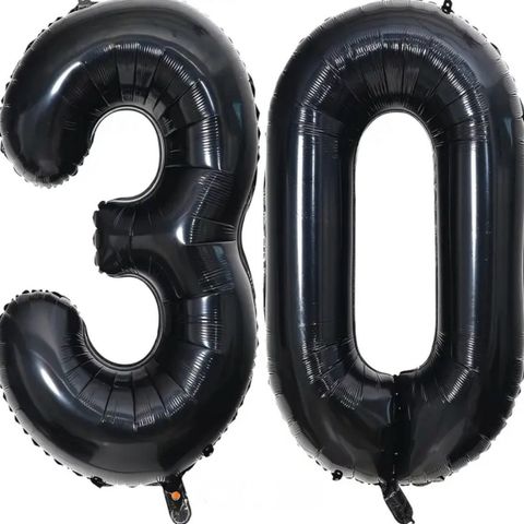 Ballonger, konfetti, hårbøyler m.m. 30 år!