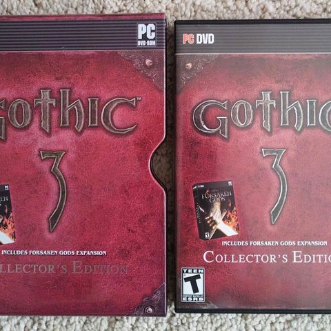 " Gothic 3 Collector's Edition" in tin case - PC- 2008 Piranha Games - engl.