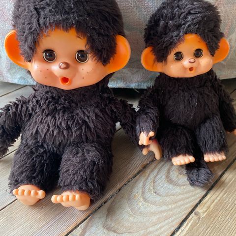 Ekte Japanske originale Monchhichi  apekatter