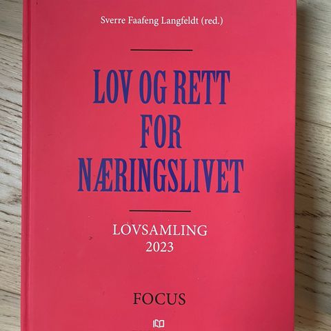 Lov og rett for næringslivet