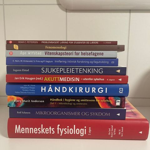 Faglitteratur - sykepleie og metode