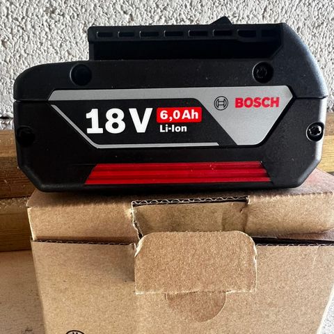 Bosch gba 18v 6ah