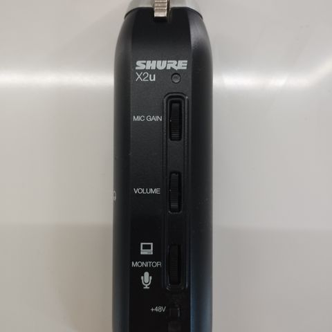 Shure X2u XLR to USB mikrofon adapter