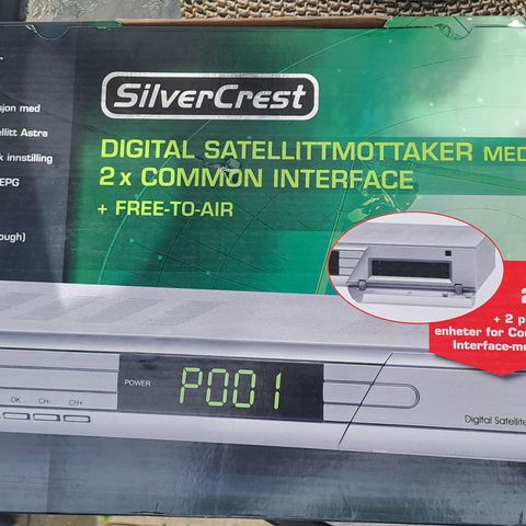 Digital satellittmottaker SilverCrest