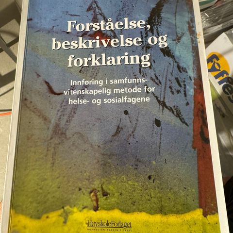 Forståelse , beskrivelse og forklaring