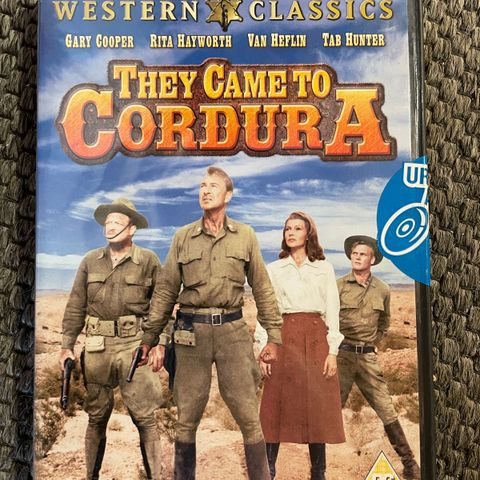 [DVD] They Came to Cordura - 1959 (norsk tekst)