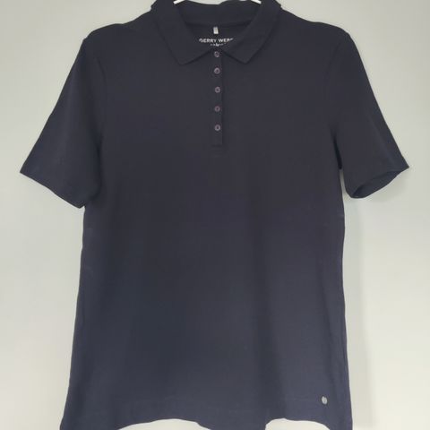 40 Gerry Weber - polo skjorte - blå - kortermet