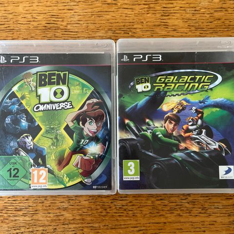 Ps3 spill BEN 10 OMNIVERSE / GALACTIC RACING