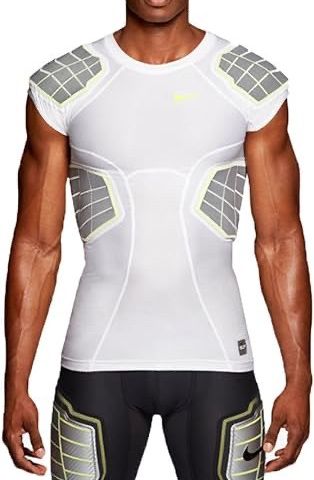 Men's Nike Hyperstrong Compression 4-Pad Football Shirt