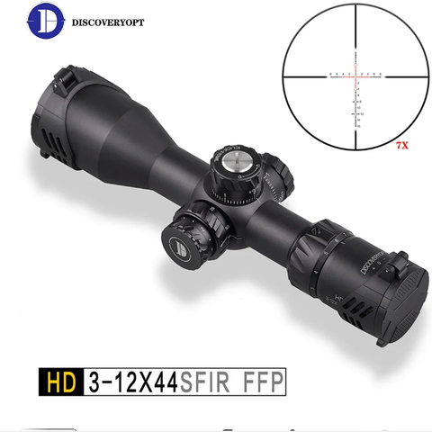 Discovery Compact Rifle Scope HD 3-12X44SFIR FFP