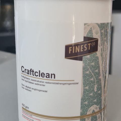 Finest Craftclean vaskemiddel 400g