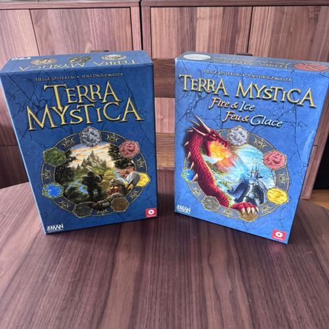 Terra Mystica Brettspill + Fire & Ice utvidelse + Insert selges samlet