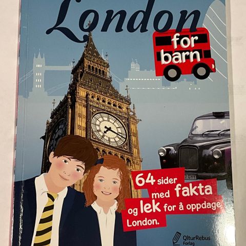 London - guidebok for barn