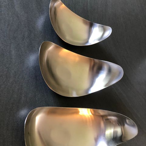 Georg Jensen leaf skåler