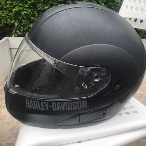 Harley-Davidson Hjelm m/ åpning og solglass