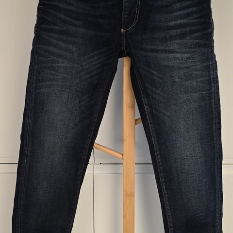 Henry Choice Skinny Jeans, Blå, Str. W28 L30 - Ubrukt.