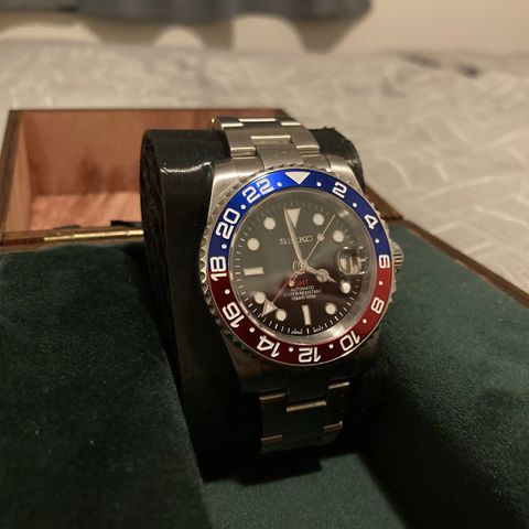 Pepsi gmt Seiko mod