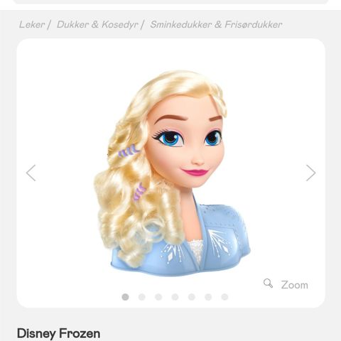 Disney Frozen 2 Elsa Stylingshode 