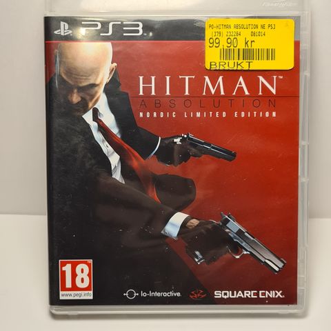 Hitman Absolution - PlayStation 3 - Komplett med Manual