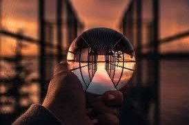 Lensball , foto,