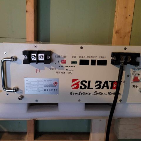 Litium Batteri 48V - 5kWh