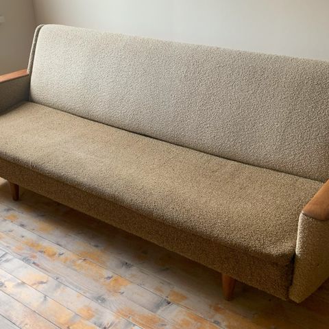 Retro sovesofa fra 60-tallet 180 cm sitteplass