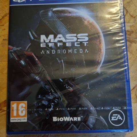 Uåpnet PS4 Mass Effect Andromeda fortsatt forseglet