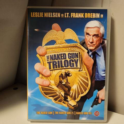 The naked gun trilogy, alle Mannen med den Nakne pistol filmene