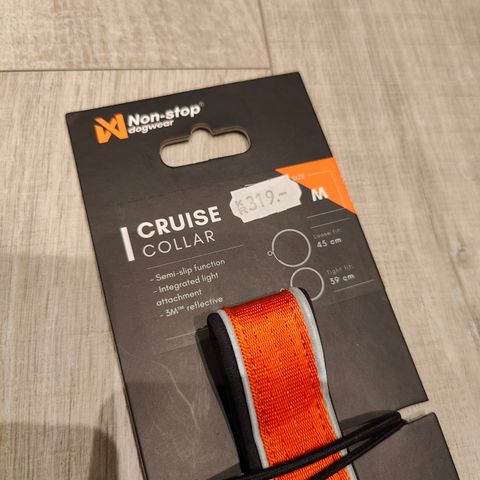 Non-Stop Cruise Collar - Oransje Medium