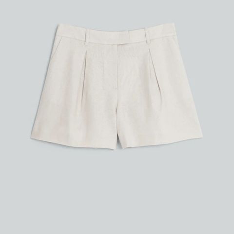 Beige shorts fra Bikbok