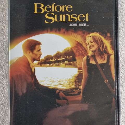 Before Sunset DVD Før Solnedgang norsk tekst ripefri
