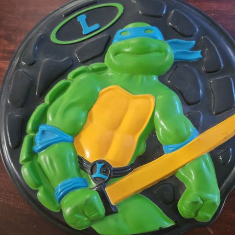 Teenage Mutant Ninja Turtles Frisbee 90 tallet Vintage Retro