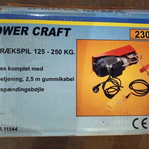 Power Craft Winch 125-250kg